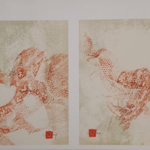 Ngựa đôi đỏ II