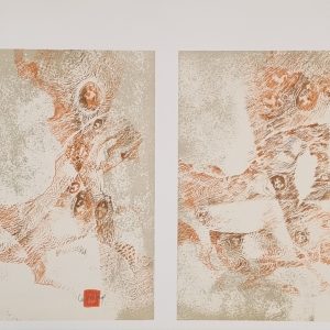 Ngựa đôi đỏ V